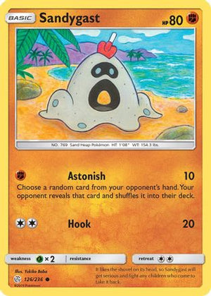 Sandygast 126/236 - Cosmic Eclipse Reverse Holofoil - Poke-Collect