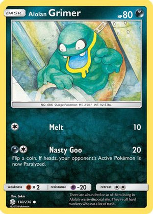 Alolan Grimer 130/236 - Cosmic Eclipse - Poke-Collect