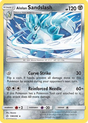 Alolan Sandslash 138/236 - Cosmic Eclipse - Poke-Collect