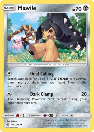 Mawile 140/236 - SM  Cosmic Eclipse - Poke-Collect