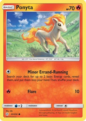 Ponyta 23/236 - SM  Cosmic Eclipse