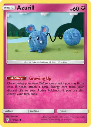 Azurill 146/236 - Cosmic Eclipse Reverse Holofoil - Poke-Collect