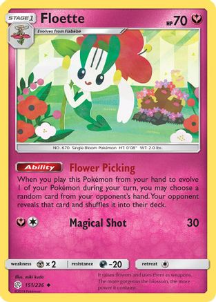 Floette 151/236 - SM  Cosmic Eclipse - Poke-Collect