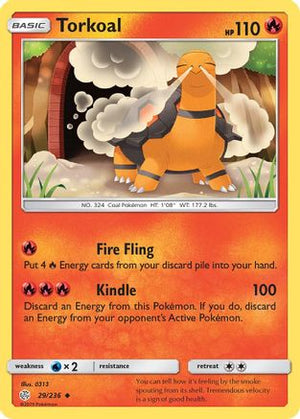 Torkoal 29/236 - Cosmic Eclipse - Poke-Collect