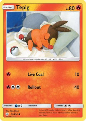 Tepig 31/236 - Cosmic Eclipse - Poke-Collect