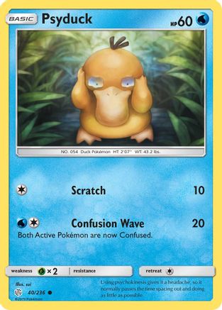 Psyduck 40/236 - SM  Cosmic Eclipse - Poke-Collect