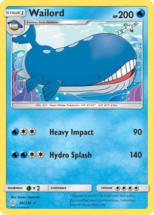 Wailord 46/236 - Cosmic Eclipse - Poke-Collect