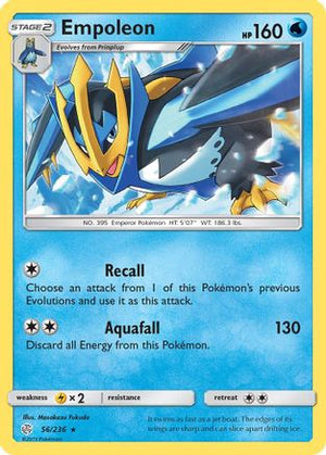 Empoleon 56/236 - SM  Cosmic Eclipse - Poke-Collect