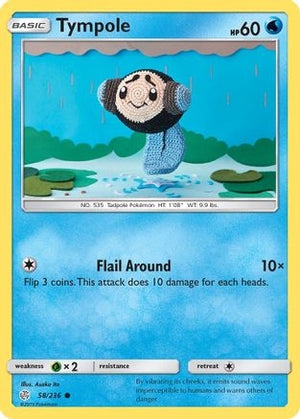 Tympole 58/236 - Cosmic Eclipse Reverse Holofoil - Poke-Collect