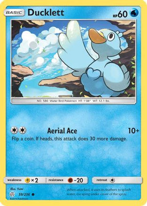 Ducklett 59/236 - SM  Cosmic Eclipse - Poke-Collect