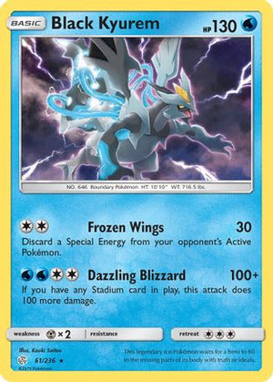 Black Kyurem 61/236 - Cosmic Eclipse Holofoil