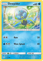 Dewpider 64/236 - SM  Cosmic Eclipse Reverse Holofoil - Poke-Collect