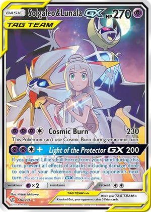 Solgaleo & Lunala-GX 216/236 - Cosmic Eclipse Holofoil - Poke-Collect