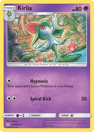 Kirlia 81/236 - SM  Cosmic Eclipse - Poke-Collect