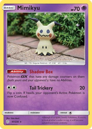 Mimikyu (97) 97/236 - SM  Cosmic Eclipse Reverse Holofoil - Poke-Collect