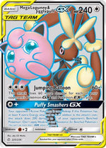 Mega Lopunny & Jigglypuff-GX 225/236 - Cosmic Eclipse Holofoil - Poke-Collect