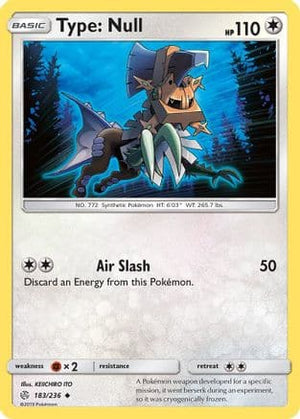 Type: Null 183/236 - Cosmic Eclipse Reverse Holofoil