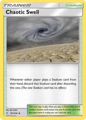 Chaotic Swell 187/236 - Cosmic Eclipse Reverse Holofoil