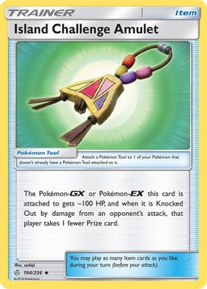 Island Challenge Amulet 194/236 - SM  Cosmic Eclipse - Poke-Collect