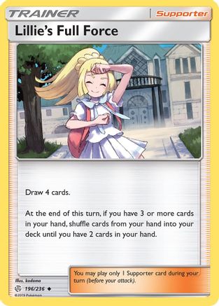 Lillie's Full Force 196/236 - SM  Cosmic Eclipse - Poke-Collect