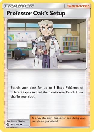 Professor Oak's Setup 201/236 - SM  Cosmic Eclipse - Poke-Collect