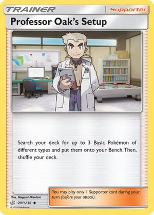 Professor Oak's Setup 201/236 - SM  Cosmic Eclipse - Poke-Collect