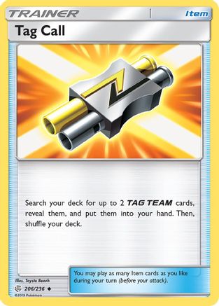 Tag Call 206/236 - Cosmic Eclipse - Poke-Collect
