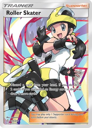 Roller Skater (Full Art) 235/236 - SM  Cosmic Eclipse Holofoil - Poke-Collect