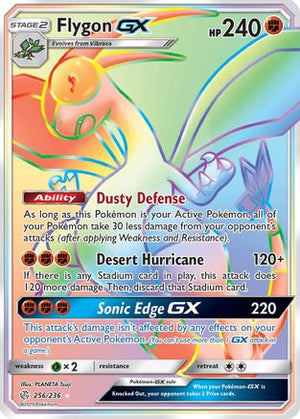 Flygon GX (Secret) 256/236 - SM  Cosmic Eclipse Holofoil - Poke-Collect