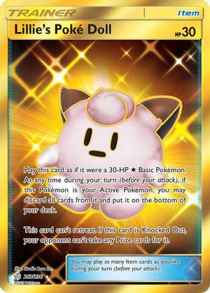 Lillie's Poké Doll 267/236 - Cosmic Eclipse Holofoil - Poke-Collect