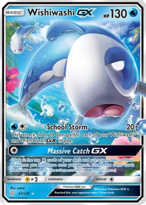 Wishiwashi-GX 63/236 - Cosmic Eclipse Holofoil - Poke-Collect
