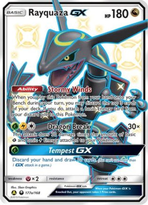 Rayquaza GX - 177a/168 177a/168 - Alternate Art Promos Holofoil - Poke-Collect