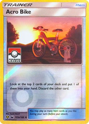 Acro Bike - 123a/168 (Pokemon League) 123a/168 - League & Championship Cards Reverse Holofoil