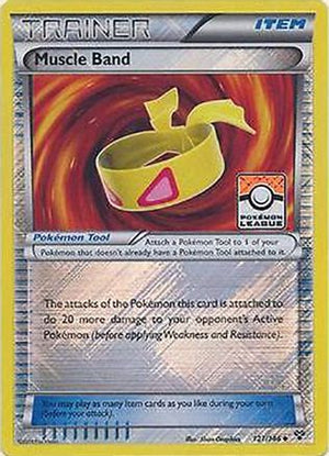 Muscle Band - 121/146 - (Pokemon League) 121 - League & Championship Cards Reverse Holofoil - Poke-Collect
