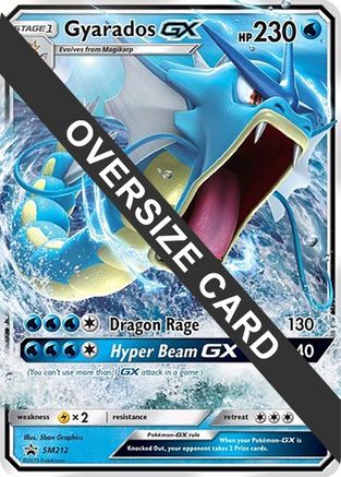 Gyarados GX - SM212 (SM Black Star Promo) SM212 - Jumbo Cards Holofoil - Poke-Collect