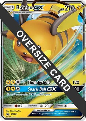 Raichu GX - SM213 SM213 - Jumbo Cards Holofoil - Poke-Collect