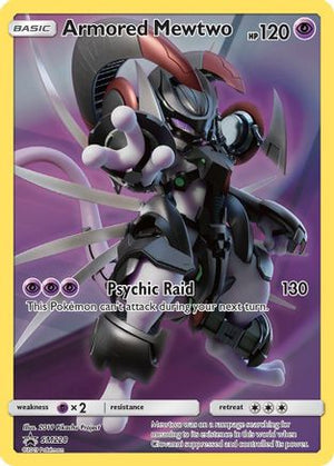 Armored Mewtwo SM228/248 - SM Black Star Promos Holofoil - Poke-Collect