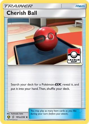 Cherish Ball - 191a/236 (League Cup) 191a/236 - League & Championship Cards Reverse Holofoil - Poke-Collect
