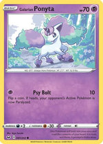 Galarian Ponyta 81/202 - SWSH01 Sword & Shield Base Set Reverse Holofoil - Poke-Collect