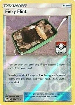 Fiery Flint 60a/70 - Dragon Majesty Reverse Holofoil - Poke-Collect