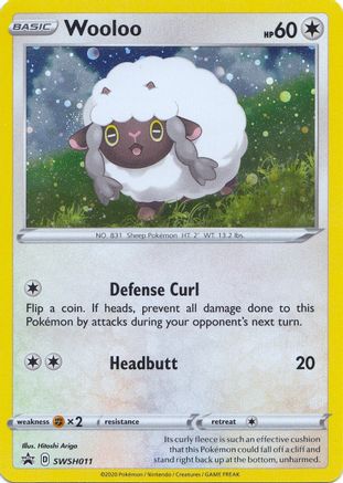 Wooloo SWSH011/307 - SWSH Black Star Promos Holofoil - Poke-Collect