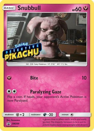 Snubbull SM200/248 - SM Black Star Promos Holofoil - Poke-Collect