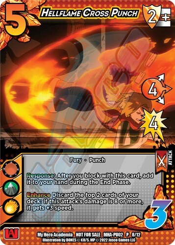 Hellflame Cross Punch [Crimson Rampage Promos] - Poke-Collect