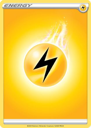 Lightning Energy - SWSH01 Sword & Shield Base Set Reverse Holofoil - Poke-Collect