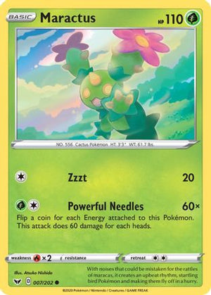 Maractus 7/202 - Sword & Shield - Poke-Collect