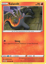 Salandit 27/202 - SWSH01 Sword & Shield Base Set Reverse Holofoil - Poke-Collect