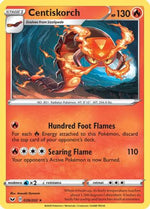 Centiskorch 39/202 - SWSH01 Sword & Shield Base Set Reverse Holofoil - Poke-Collect