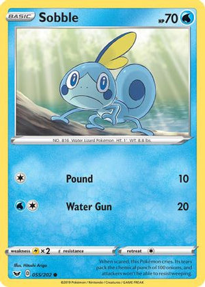 Sobble 55/202 - Sword & Shield - Poke-Collect