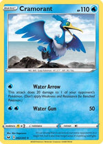 Cramorant 62/202 - SWSH01 Sword & Shield Base Set Reverse Holofoil - Poke-Collect