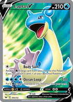 Lapras V (Full Art) 189/202 - SWSH01 Sword & Shield Base Set Holofoil - Poke-Collect